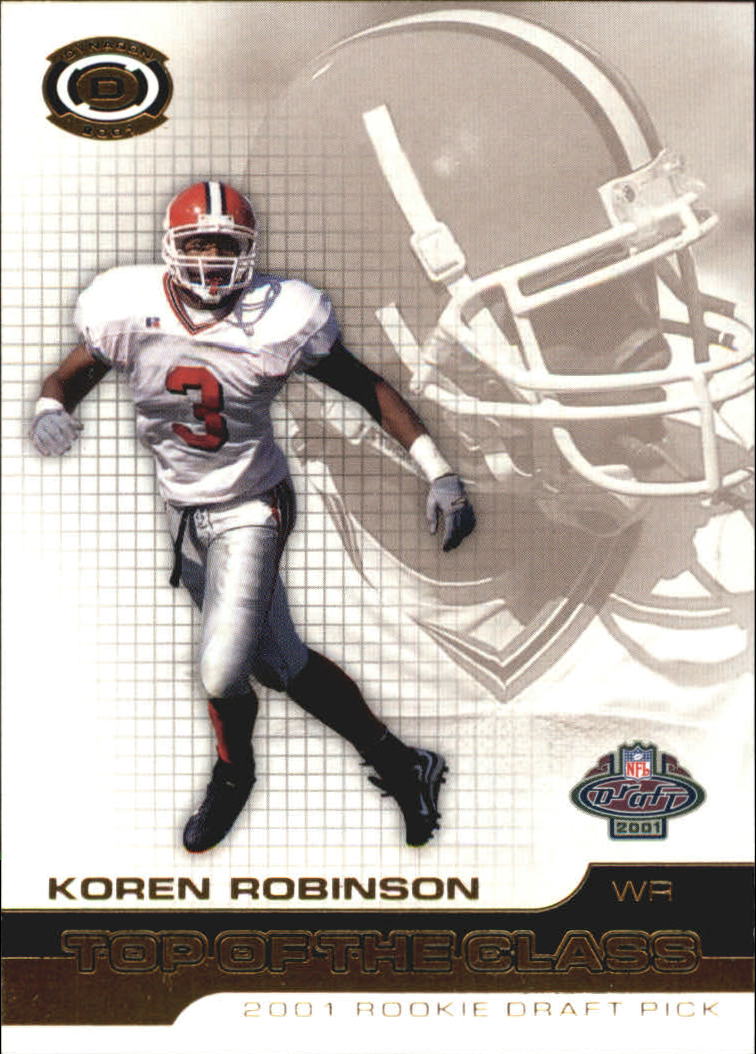 2001 Dynagon (Pacific) Football Cards - Picture 126 of 135