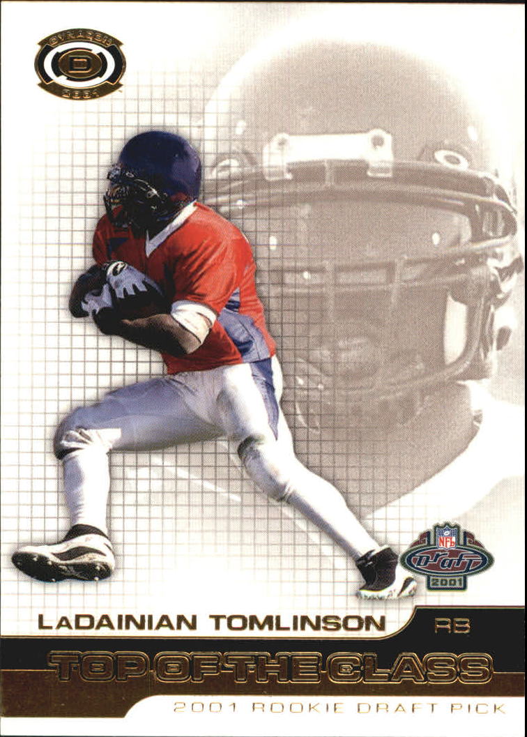 2001 Pacific Dynagon Top of the Class #21 LaDainian Tomlinson