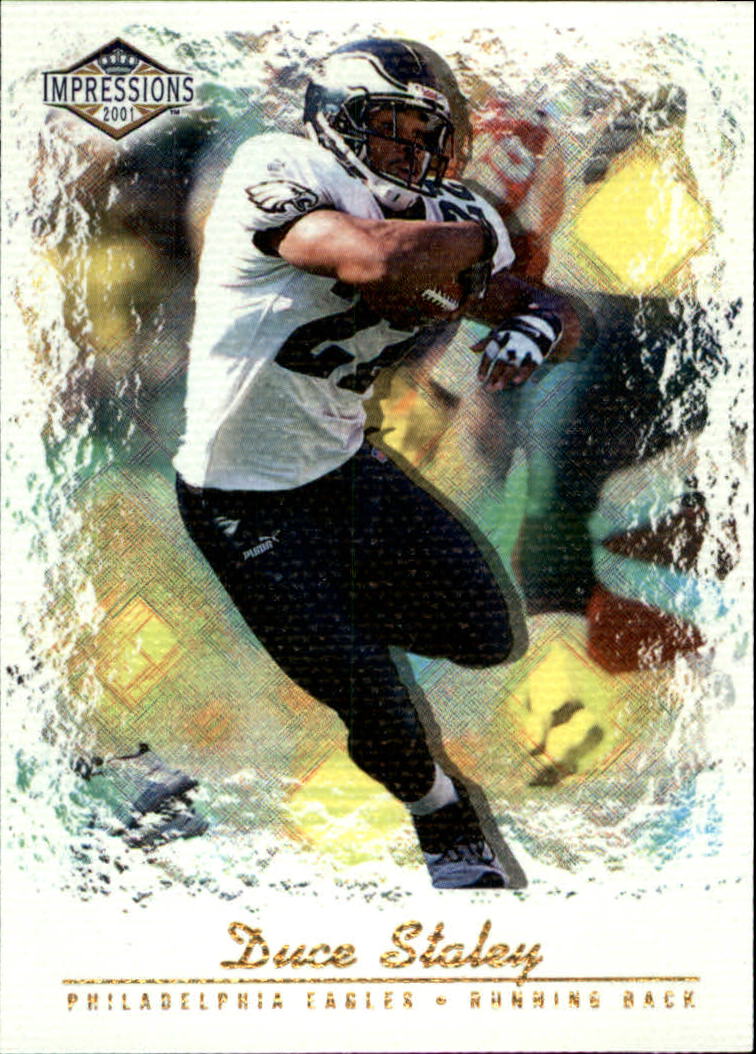 2001 Pacific Impressions #105 Duce Staley