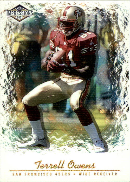 2001 Pacific Impressions #123 Terrell Owens