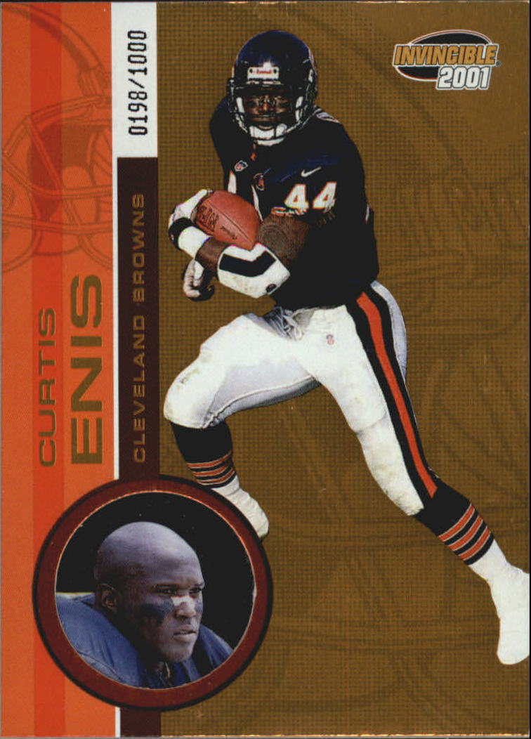 2001 Invincible (Pacific) Football "Main Set" Cards - Picture 4 of 27