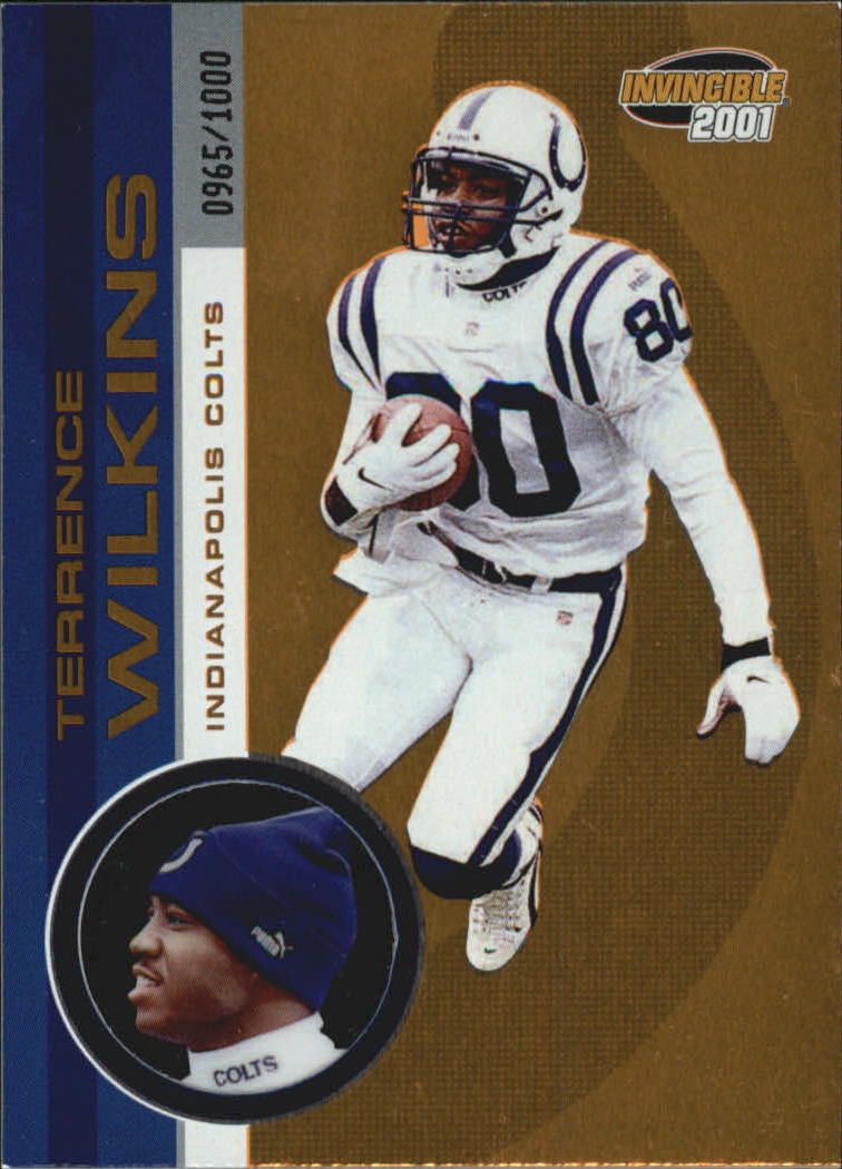 2001 Invincible (Pacific) Football "Main Set" Cards - Picture 12 of 27