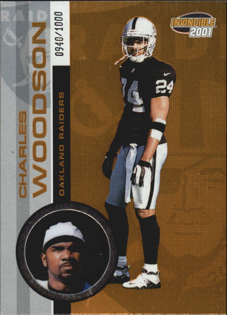 2001 Pacific Invincible #180 Charles Woodson