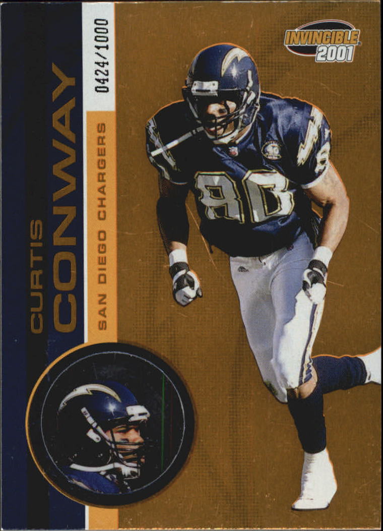 2001 Pacific Invincible #206 Curtis Conway