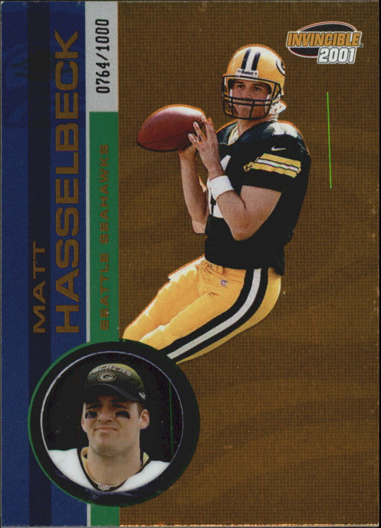 2001 Invincible (Pacific) Football "Main Set" Cards - Picture 20 of 27
