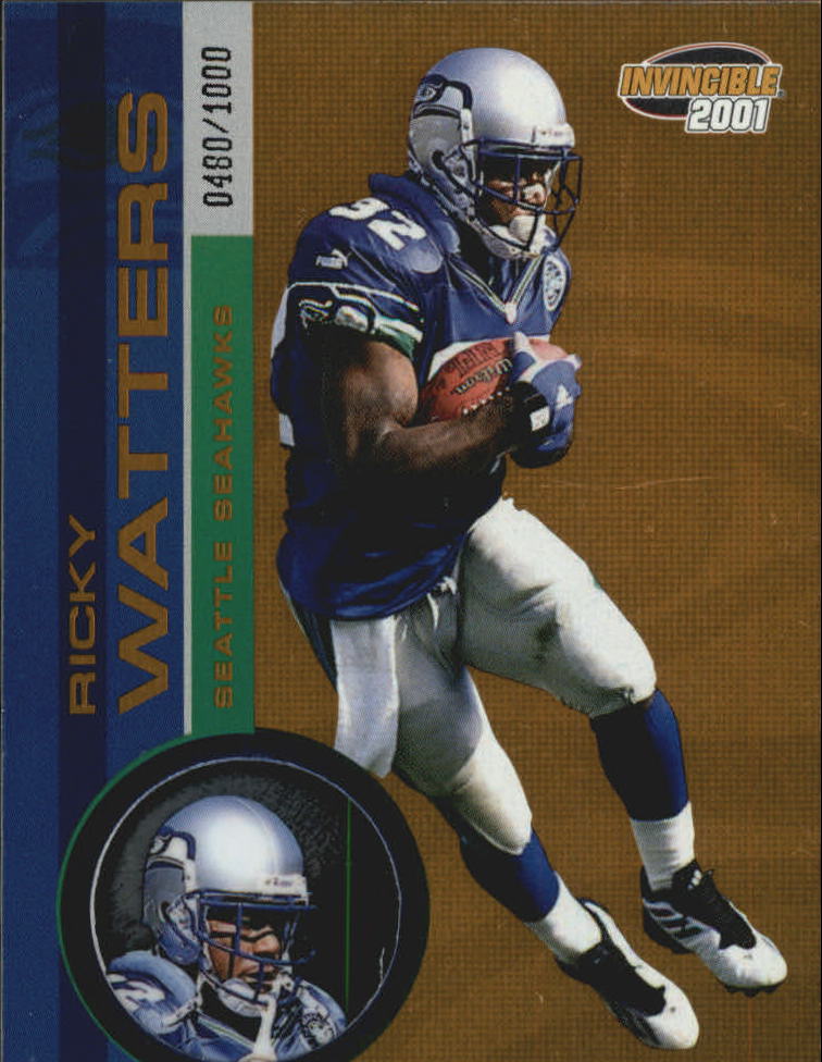 2001 Pacific Invincible #228 Ricky Watters