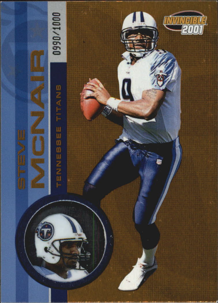 2001 Invincible (Pacific) Football "Main Set" Cards - Picture 24 of 27