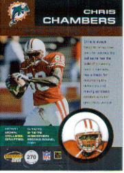 2001 Pacific Invincible #270 Chris Chambers RC back image