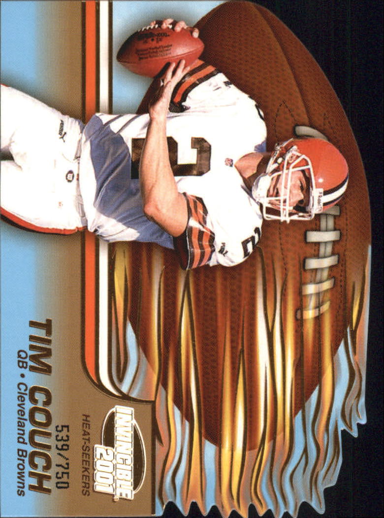 2001 Pacific Invincible Heat Seekers #6 Tim Couch