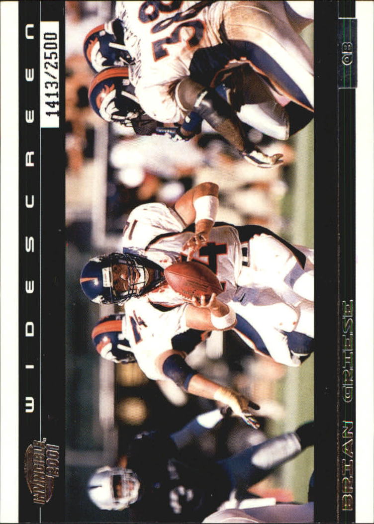 2001 Pacific Invincible Widescreen #5 Brian Griese