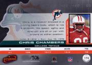 2001 Pacific Prism Atomic #174 Chris Chambers RC back image