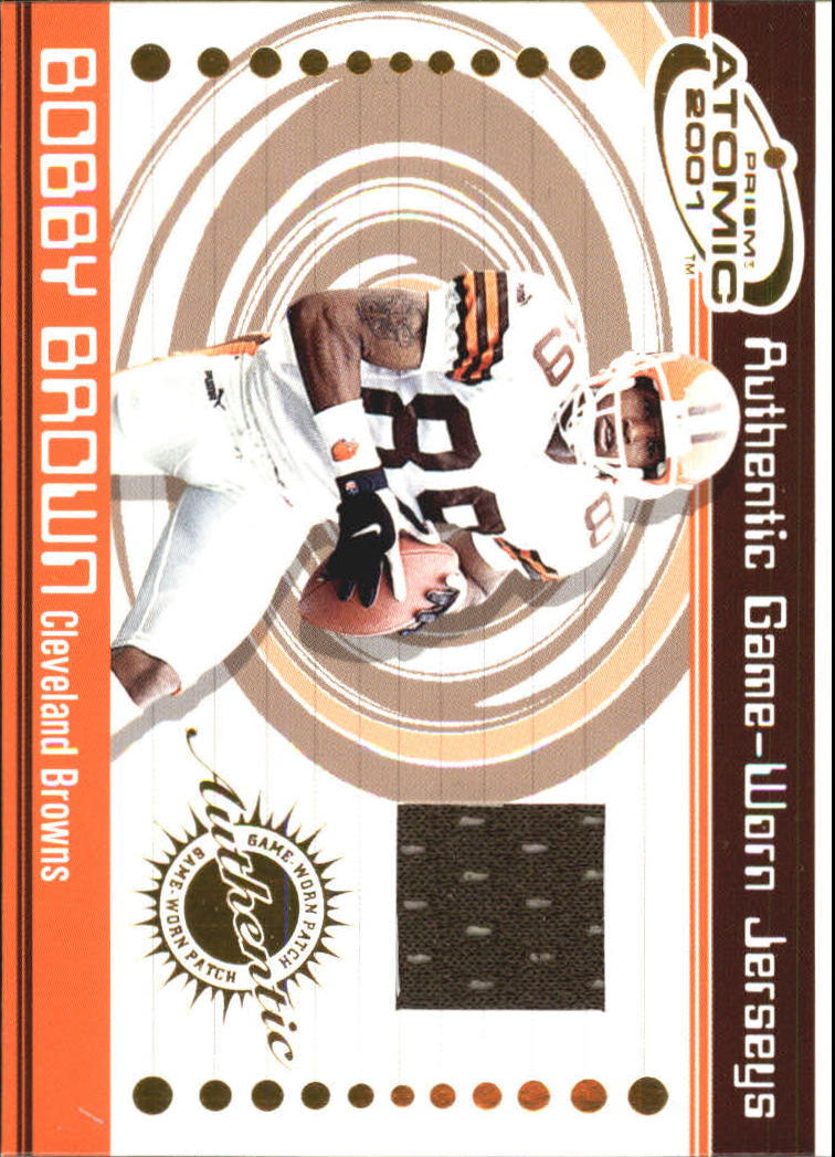 2001 Pacific Prism Atomic Jerseys #20 Bobby Brown
