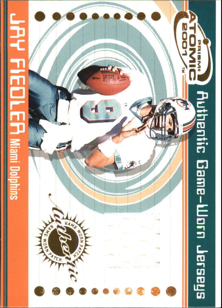 2001 Pacific Prism Atomic Jerseys #41 Jay Fiedler