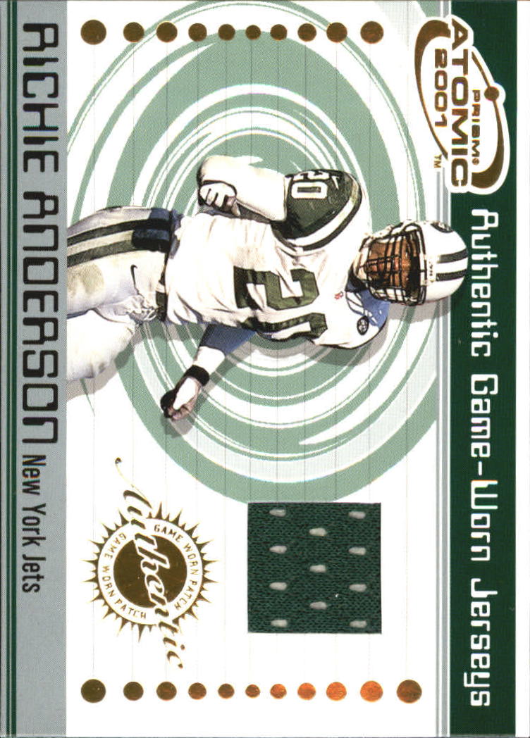 2001 Pacific Prism Atomic Jerseys #57 Richie Anderson