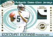 2001 Pacific Prism Atomic Jersey Patches #71 Donovan McNabb