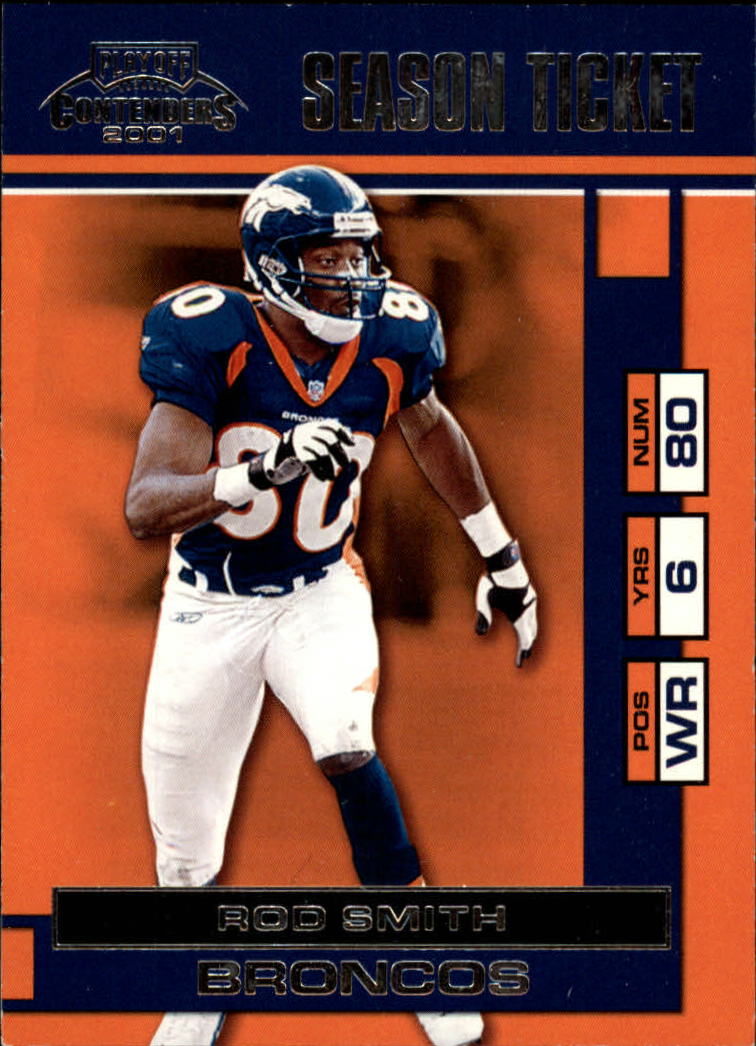 2001 Playoff Contenders #26 Rod Smith