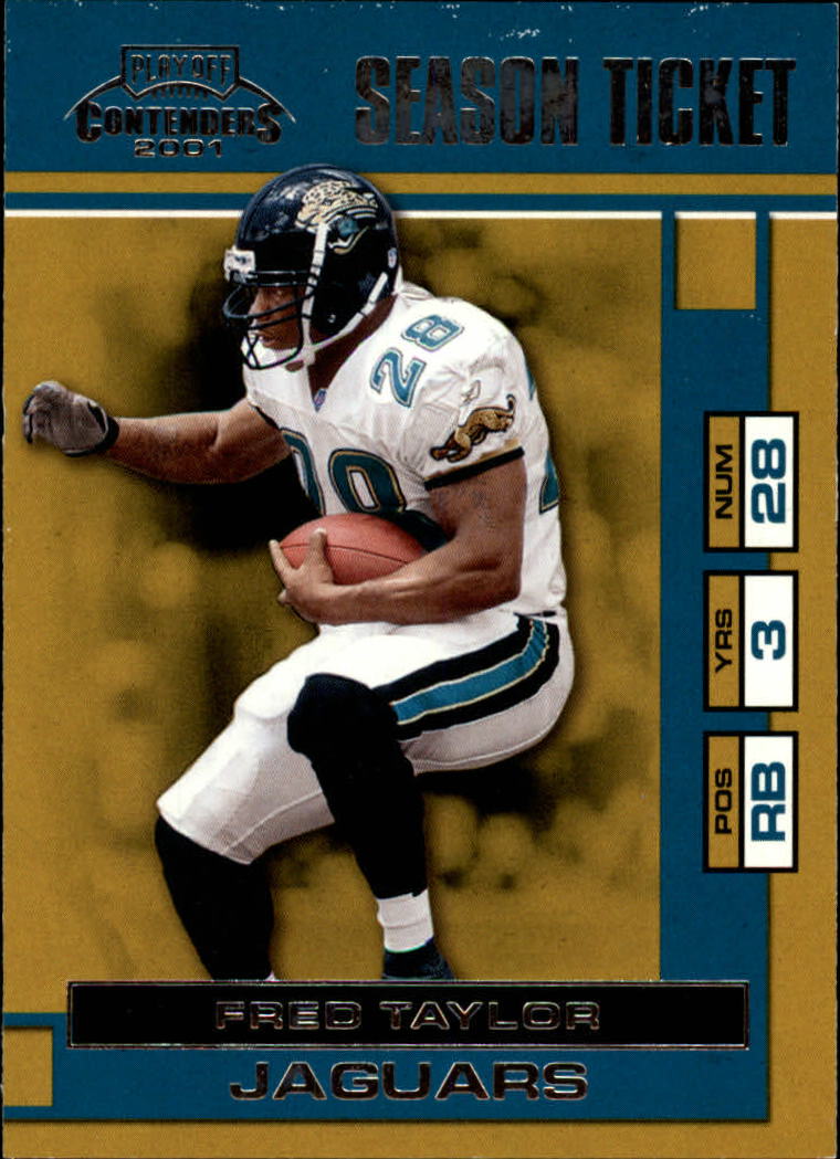 2001 Playoff Contenders #39 Fred Taylor