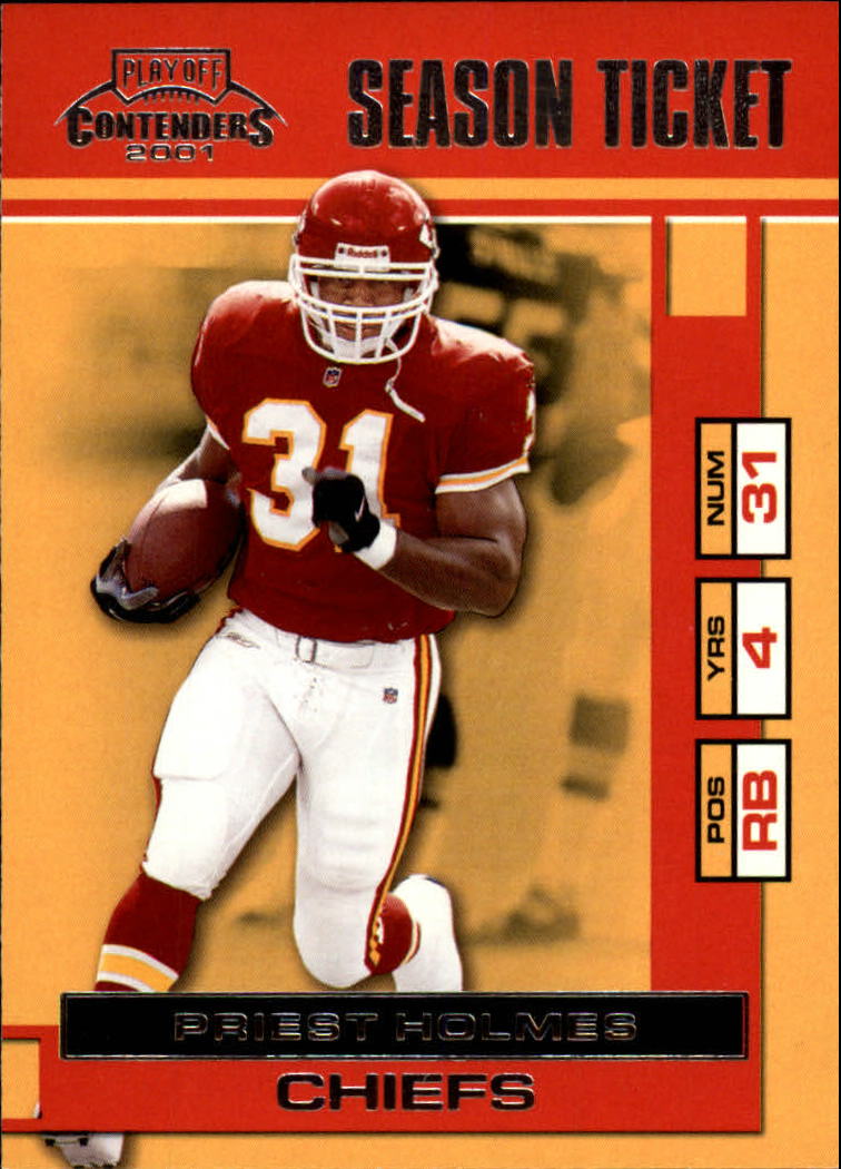 2001 Playoff Contenders #43 Priest Holmes