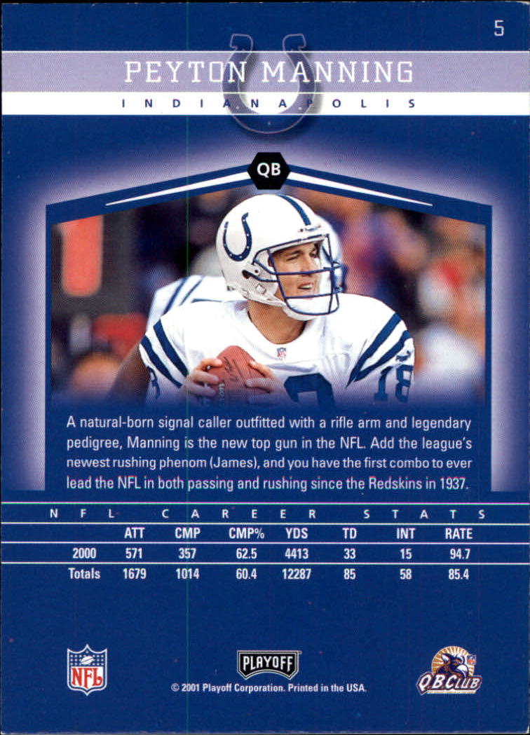 B1304- 2001 Playoff Honors FB Cards 1-235 +Inserts -You Pick- 15+ FREE US SHIP - Picture 7 of 179