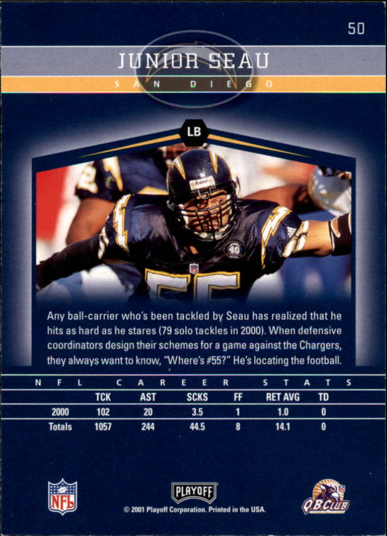 B1304- 2001 Playoff Honors FB Cards 1-235 +Inserts -You Pick- 15+ FREE US SHIP - Picture 87 of 179