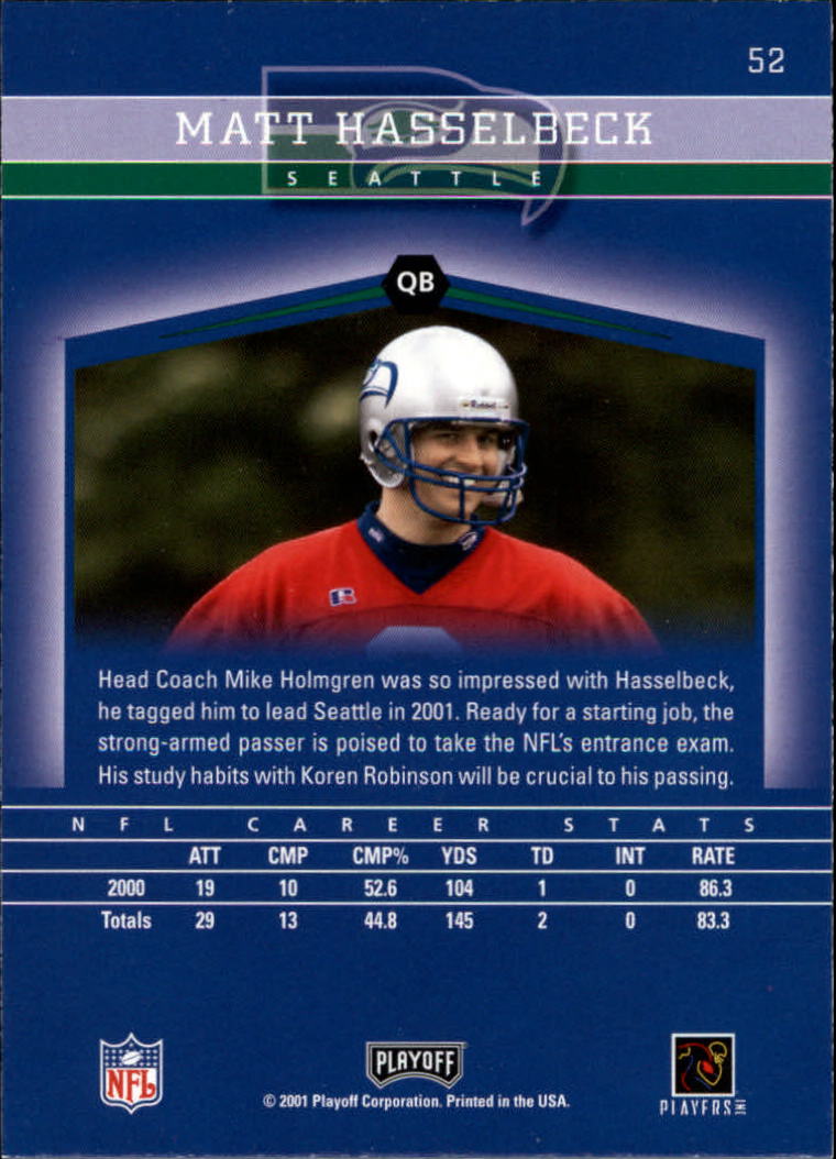 B1304- 2001 Playoff Honors FB Cards 1-235 +Inserts -You Pick- 15+ FREE US SHIP - Picture 91 of 179
