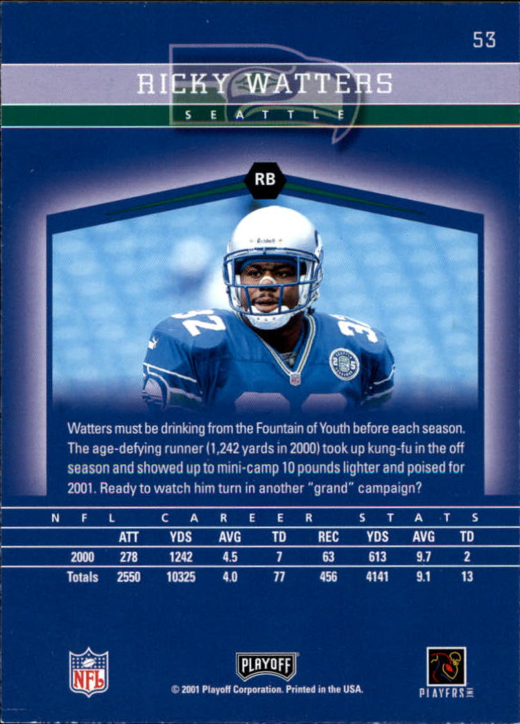 B1304- 2001 Playoff Honors FB Cards 1-235 +Inserts -You Pick- 15+ FREE US SHIP - Picture 93 of 179