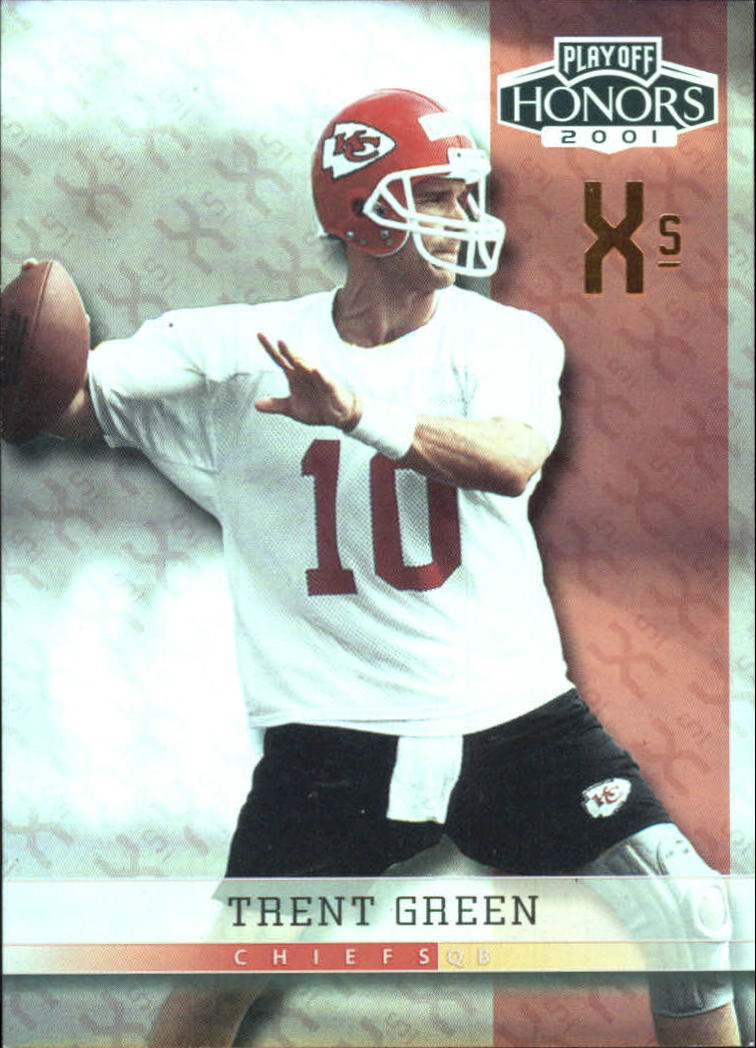 2001 Playoff Honors X's and O's #41 Trent Green/222