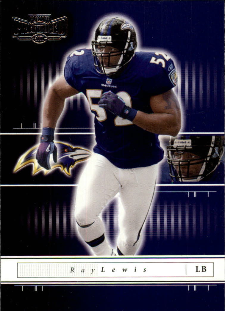 2001 Playoff Preferred #2 Ray Lewis