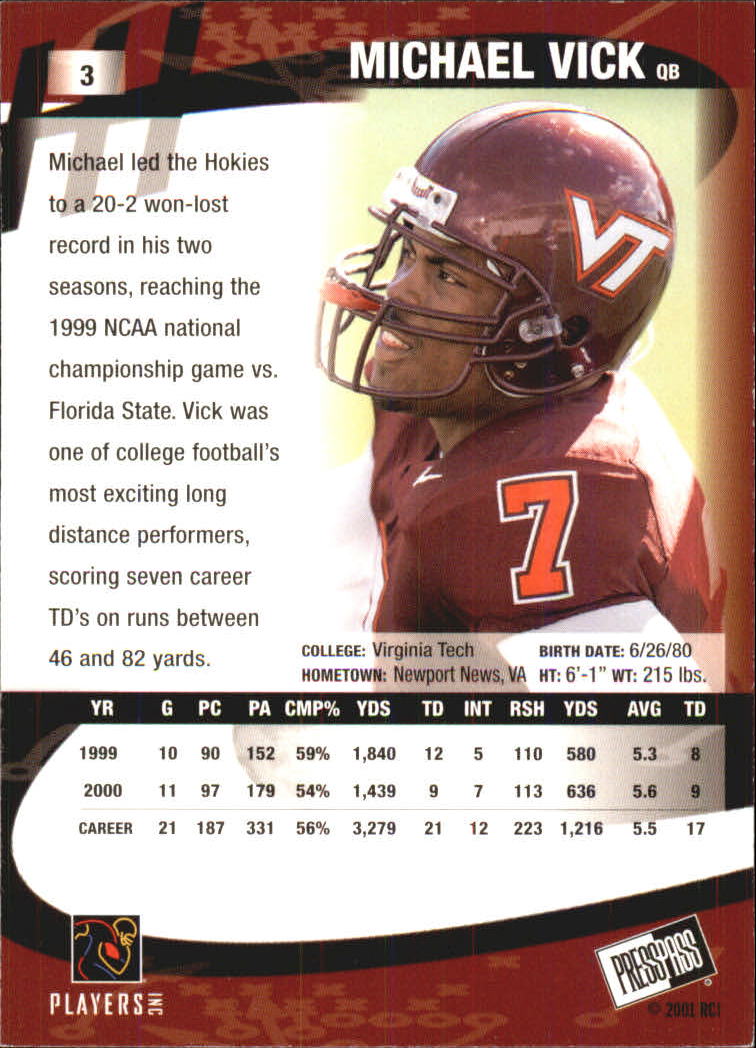 2001 Press Pass Football "Parallel" Cards - Picture 19 of 37