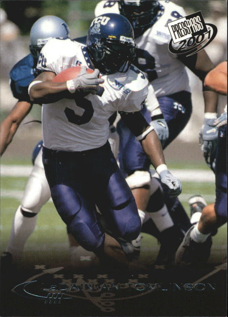 2001 Press Pass Torquers #11 LaDainian Tomlinson