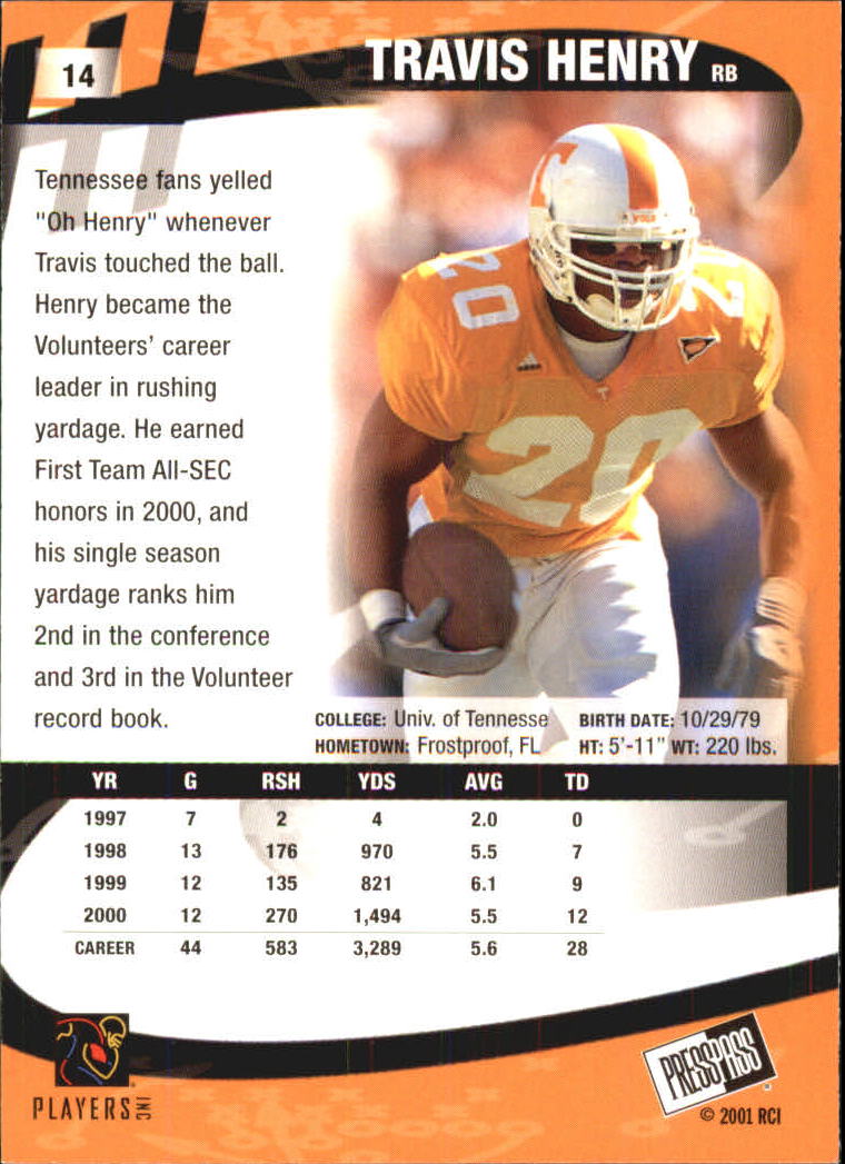 2001 Press Pass Football "Parallel" Cards - Picture 25 of 37