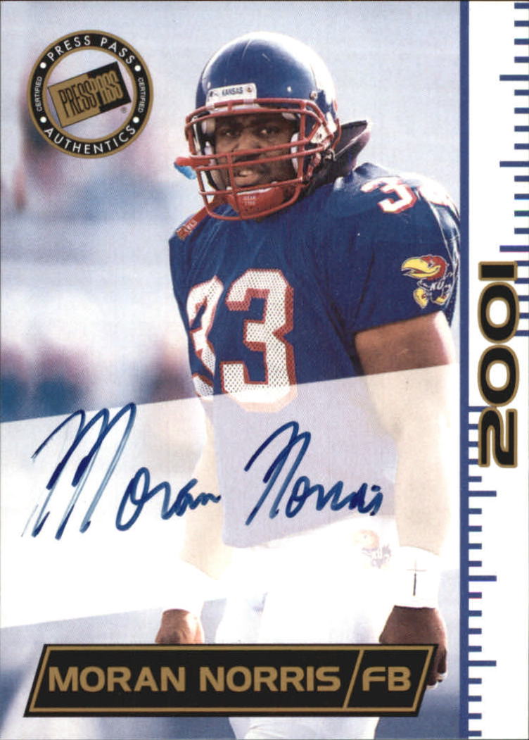 2001 Press Pass Autographs #32 Moran Norris