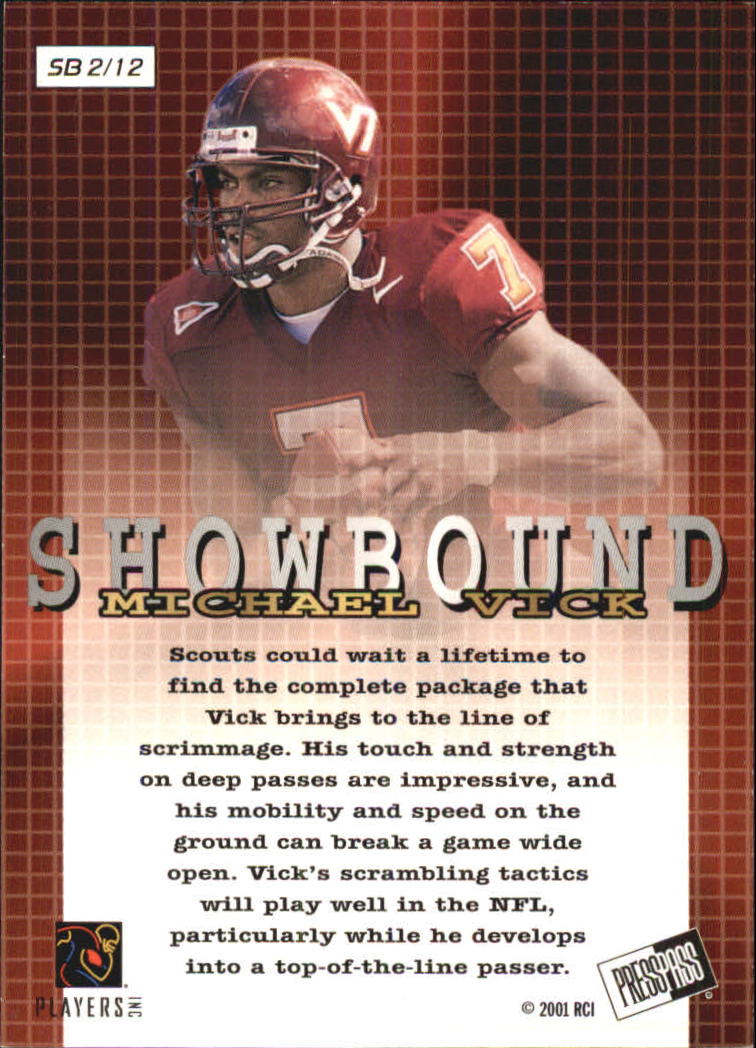 2001 Press Pass Football "Insert" Cards - Picture 49 of 59