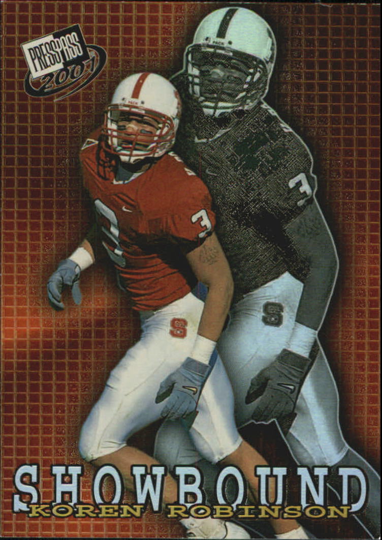 2001 Press Pass Football "Insert" Cards - Picture 50 of 59