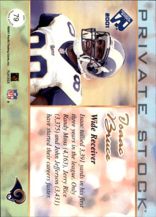 A5597- 2001 Private Stock Football Card #s 1-174 -You Pick- 15+ FREE US SHIP - Picture 155 of 196