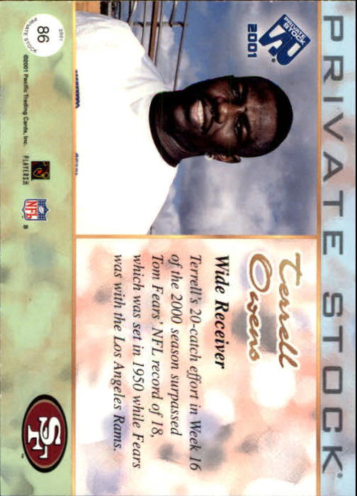 A5597- 2001 Private Stock Football Card #s 1-174 -You Pick- 15+ FREE US SHIP - Picture 169 of 196