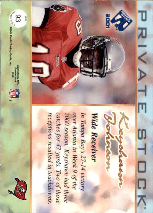 A5597- 2001 Private Stock Football Card #s 1-174 -You Pick- 15+ FREE US SHIP - Picture 181 of 196