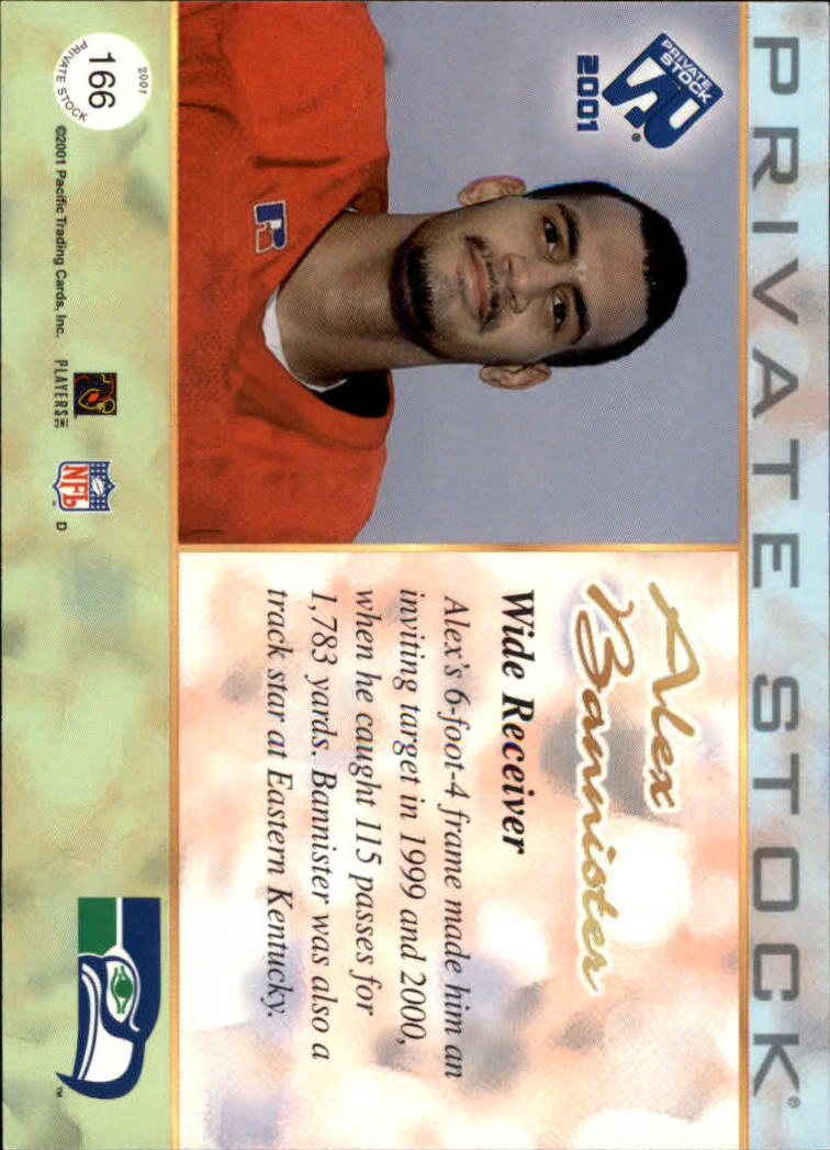 2001 Private Stock (Pacific) Football "Insert and Parallel" Cards - Picture 73 of 73
