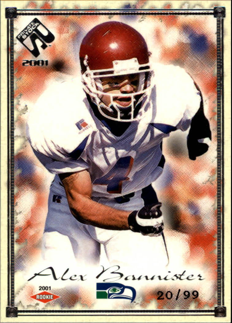 2001 Private Stock (Pacific) Football "Insert and Parallel" Cards - Picture 72 of 73
