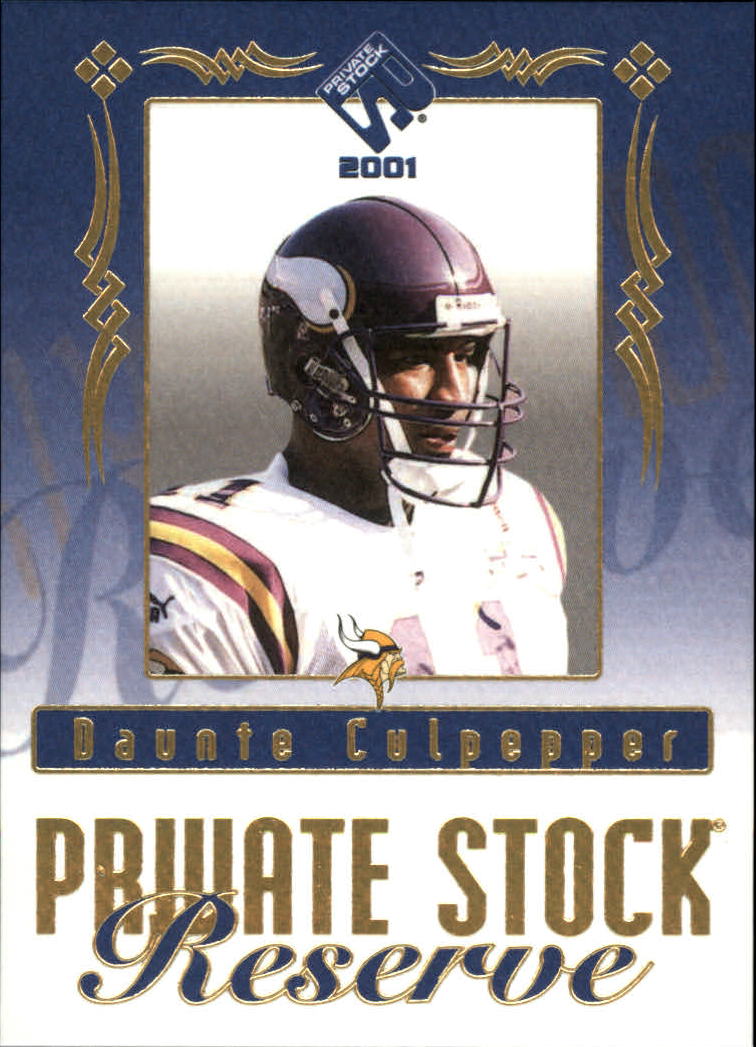 2001 Private Stock (Pacific) Football "Insert and Parallel" Cards - Picture 62 of 73