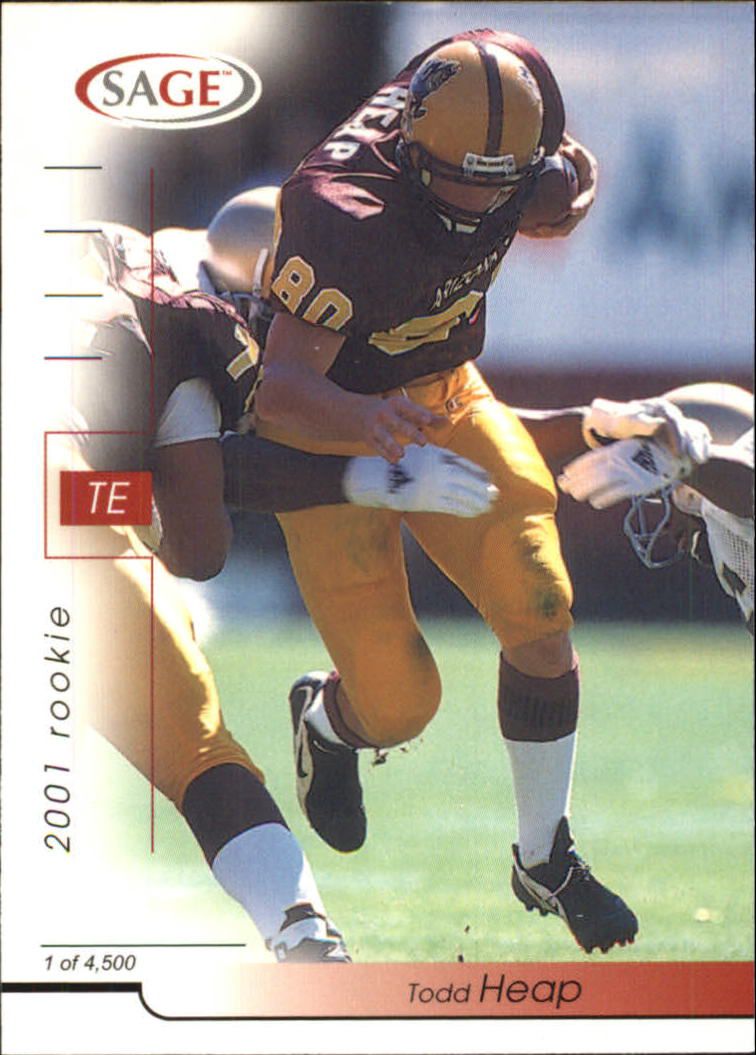 2001 SAGE #21 Todd Heap