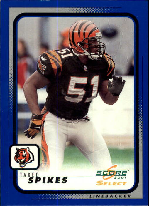 2001 Select #46 Takeo Spikes