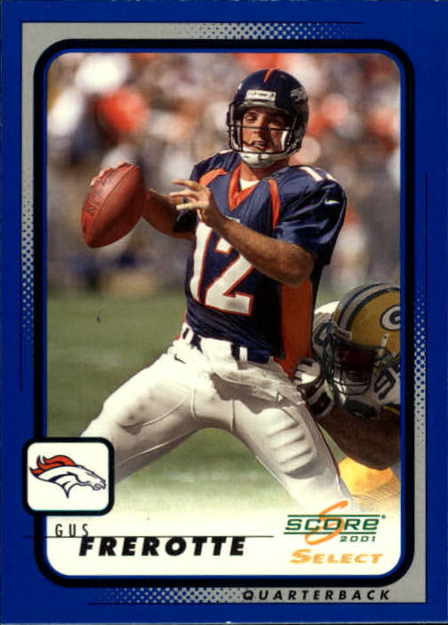 2001 Select #62 Gus Frerotte