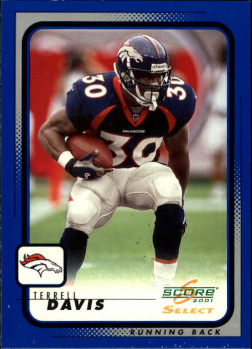2001 Select #67 Terrell Davis