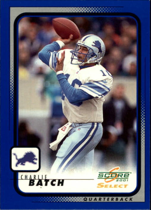 2001 Select #69 Charlie Batch