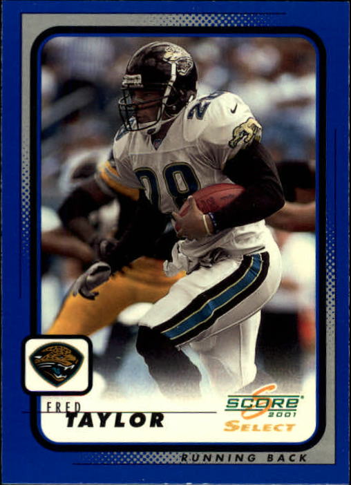 2001 Select #90 Fred Taylor