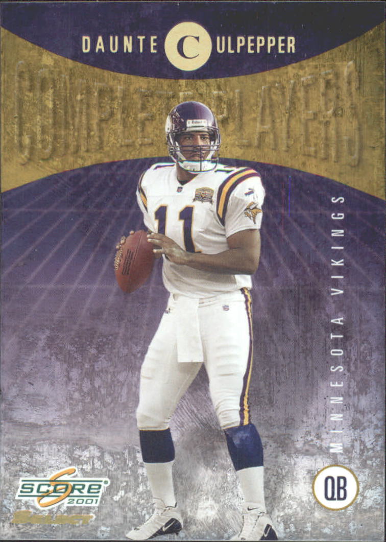 2001 Select Complete Players #CP4 Daunte Culpepper