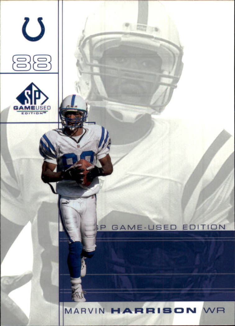 2001 SP Game Used Edition #40 Marvin Harrison