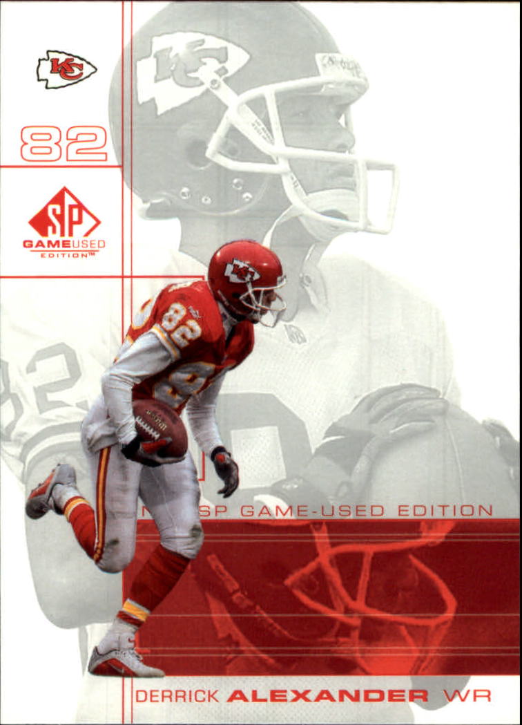 2001 SP Game Used Edition #45 Derrick Alexander