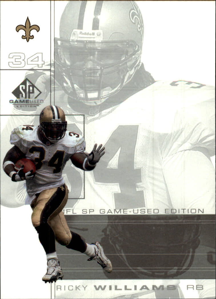 2001 SP Game Used Edition #54 Ricky Williams